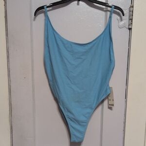 Urban Outfitters Light Blue One-Piece Swimsuit